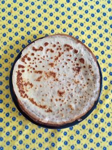 crepes on a plates on a table